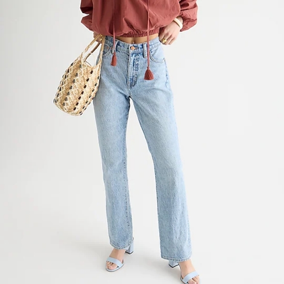 J. Crew Boot Jeans in Light Indigo Wash, 32 - Picture 4 of 7